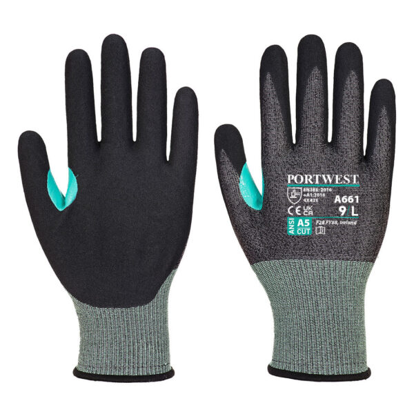 CS VHR18 Nitrile Foam snijbestendige handschoen - PORTWEST - A661