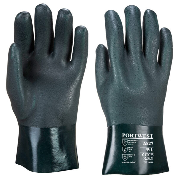 Double Dipped PVC handschoen 27cm - PORTWEST - A827