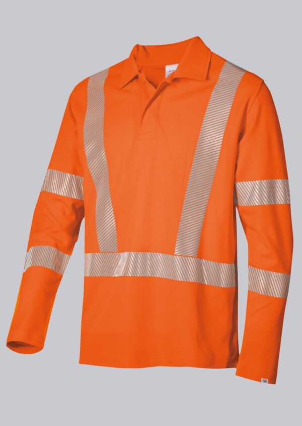 Poloshirt met lange mouwen voor haar & hem - BP - 2133-261-85 - Afbeelding 2