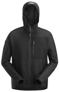 FlexiWork, Tussenlaag Hoodie met Rits - SNICKERS WORKWEAR - 8044