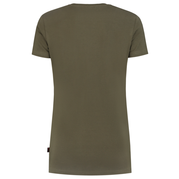 T-Shirt V Hals Fitted Dames - TRICORP - 101008 - Afbeelding 3