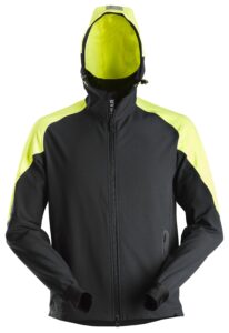 Neon Hoodie met Rits - SNICKERS WORKWEAR - 8025