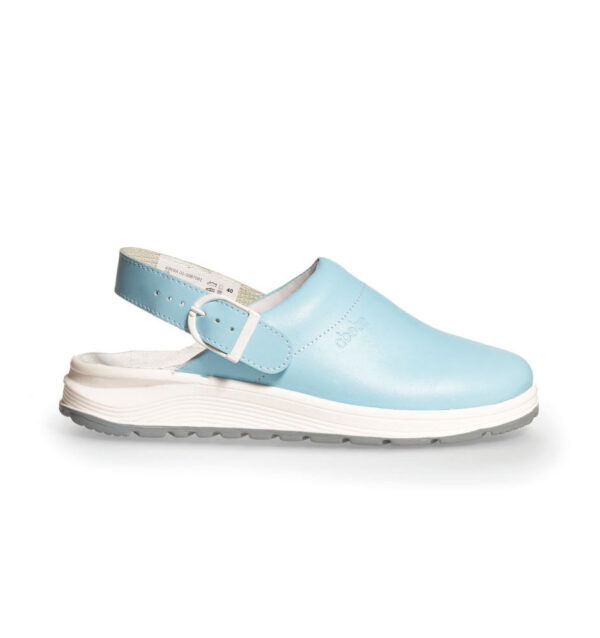 OB Active klomp blauw met buckle fastening - ABEBA - 87081