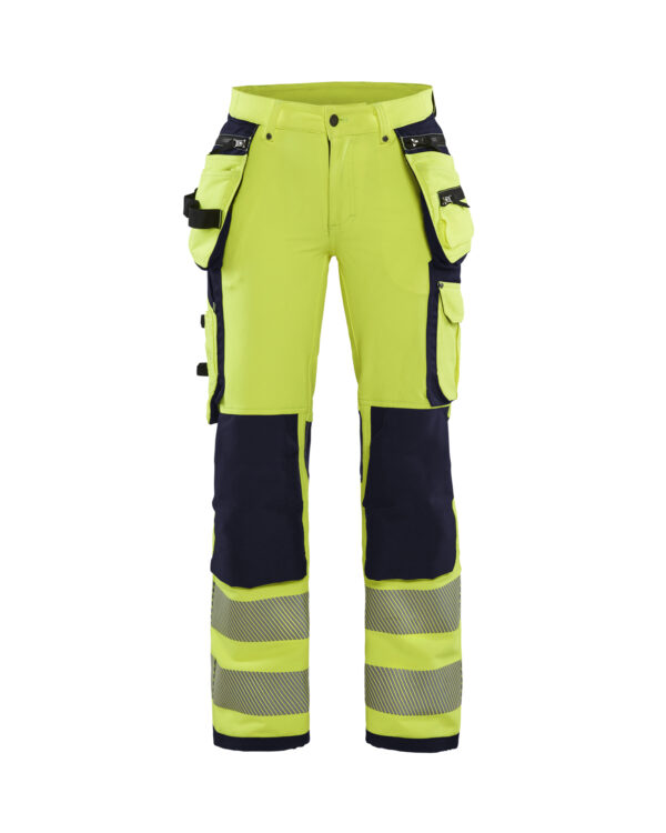 Dames werkbroek High Vis 4-weg stretch - BLAKLADER WORKWEAR - BL7197