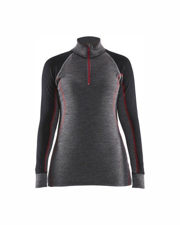 Dames onderhemd zip-neck 100% merino XWARM - BLAKLADER WORKWEAR - BL7299