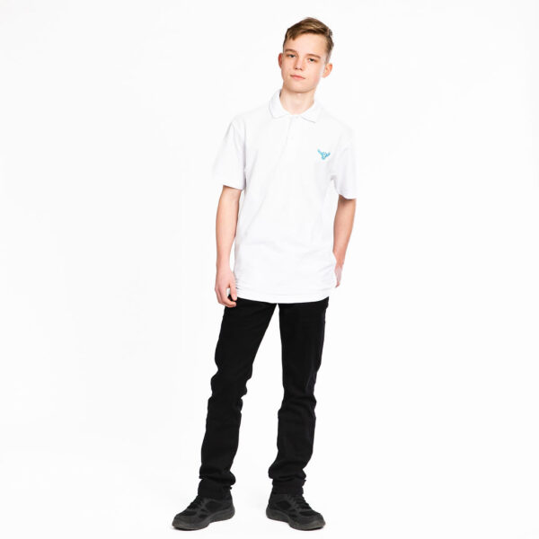 Polo jongens wit - avAnt - AV3