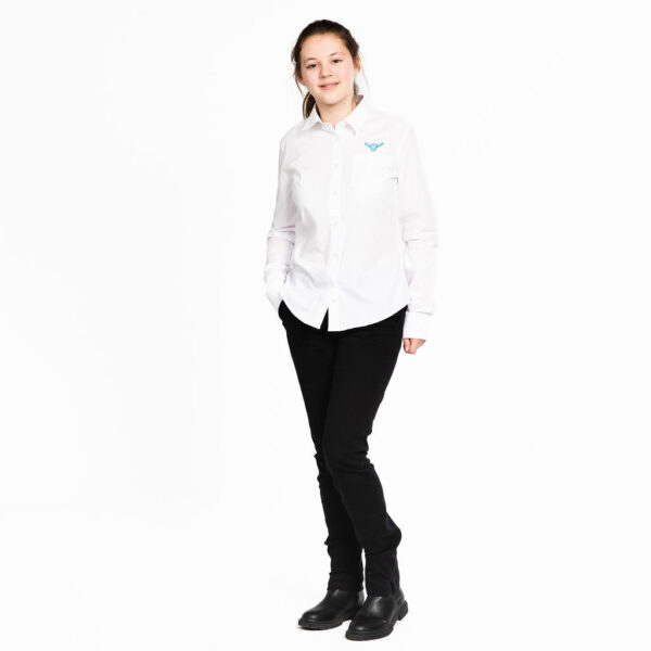 Hemd meisjes wit - avAnt - AV5