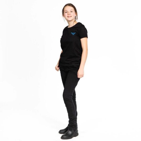 T-shirt meisjes zwart - avAnt - AV55