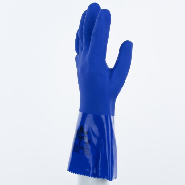 Waterdichte handschoen ondersteund - Katoen - aangrijpend getextureerd PVC - Jauge : 13 - Lengte :  300   mm - DELTAPLUS - VE780 - Afbeelding 10