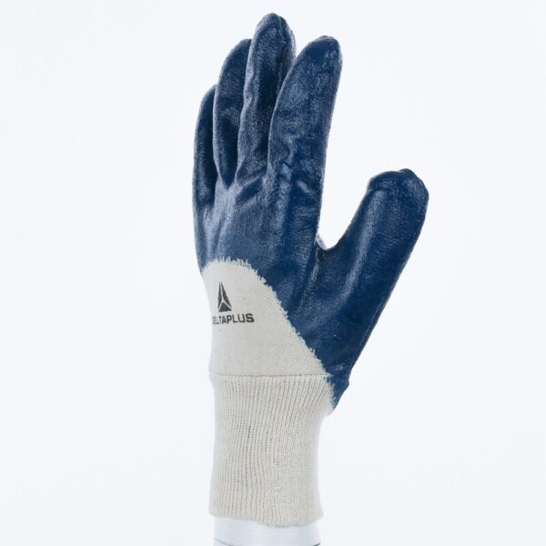 Gebreide handschoen met coating - Katoen - Glad Nitril - DELTAPLUS - NI150 - Afbeelding 9