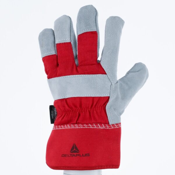 Gesneden en genaaide handschoen handpalm leder/rug leder - Rund - DELTAPLUS - DCTHI - Afbeelding 3