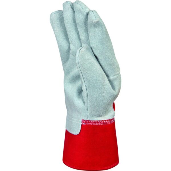 Gesneden en genaaide handschoen handpalm leder/rug leder - Rund - DELTAPLUS - DCTHI - Afbeelding 2