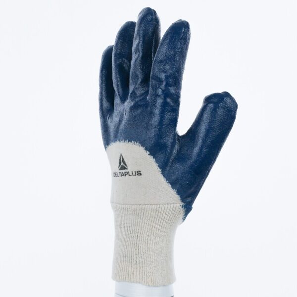 Gebreide handschoen met coating - Katoen - Glad Nitril - DELTAPLUS - NI150 - Afbeelding 8