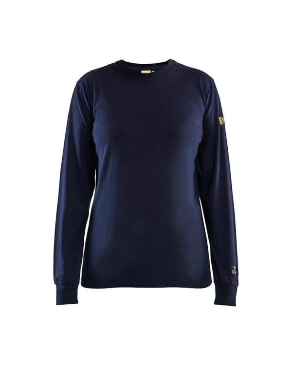 Vlamvertragend dames t-shirt lange mouwen - BLAKLADER WORKWEAR - BL3467