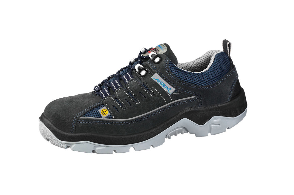 S1 lage werkschoen donker blauw ESD - ABEBA - 32147