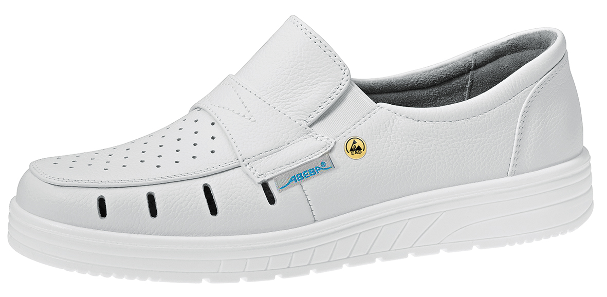 O1 slipper wit ESD - ABEBA - 32300