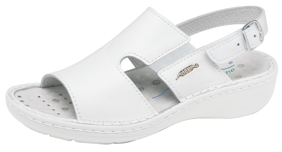 OB sandaal wit - ABEBA - 6874