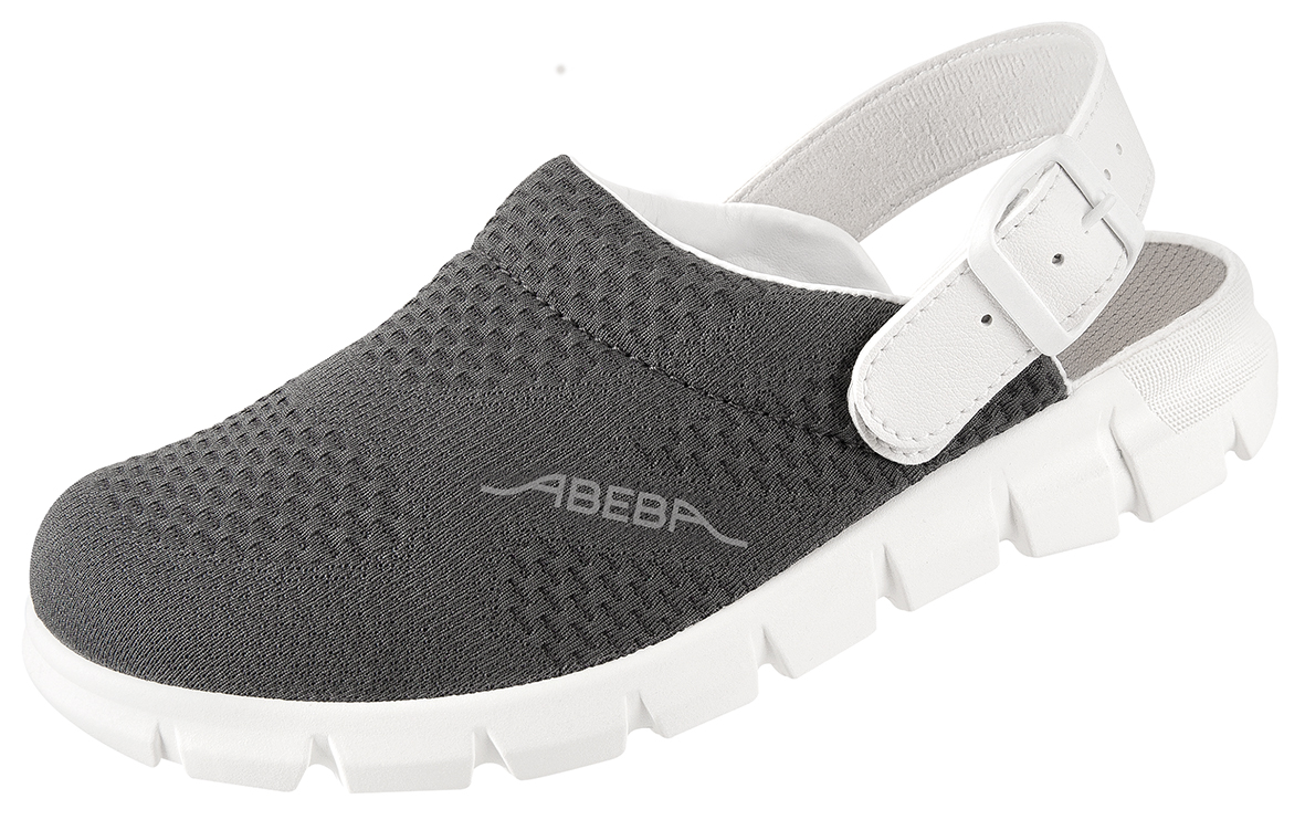 OB klomp anthracite - ABEBA - 7328