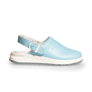 OB Active klomp blauw met buckle fastening - ABEBA - 87081
