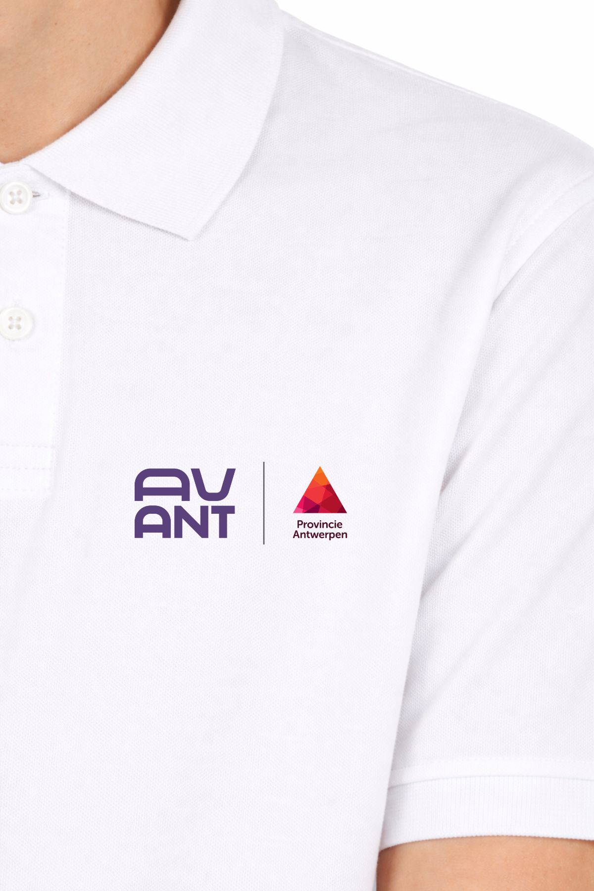 Polo jongens wit - avAnt - AV3 - Afbeelding 4