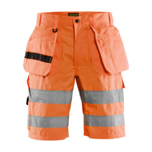 High Vis werkshort met gereedschapszakken - BLAKLADER WORKWEAR - BL1535