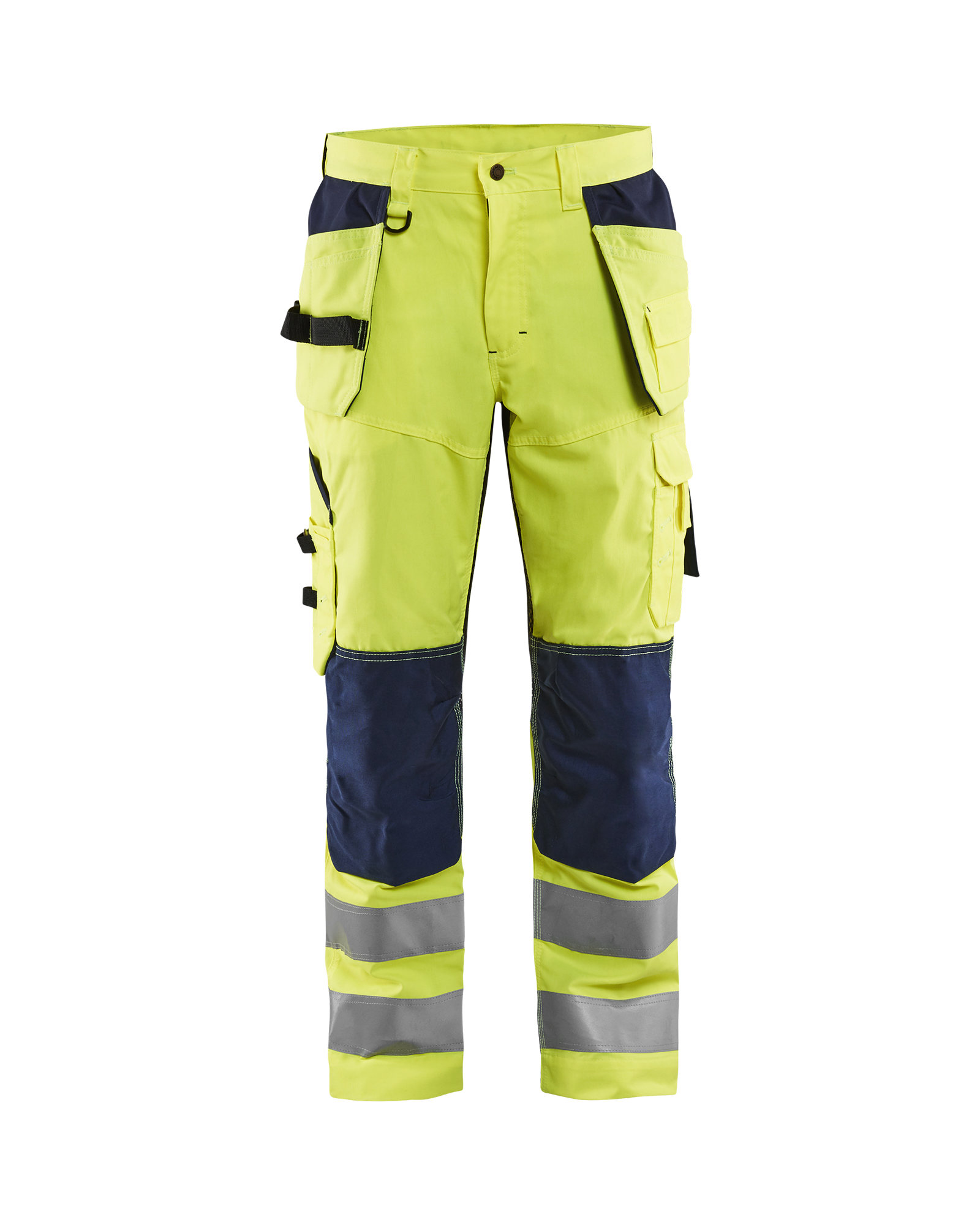 High Vis werkbroek met ventilatie en gereedschapszakken - BLAKLADER WORKWEAR - BL1565