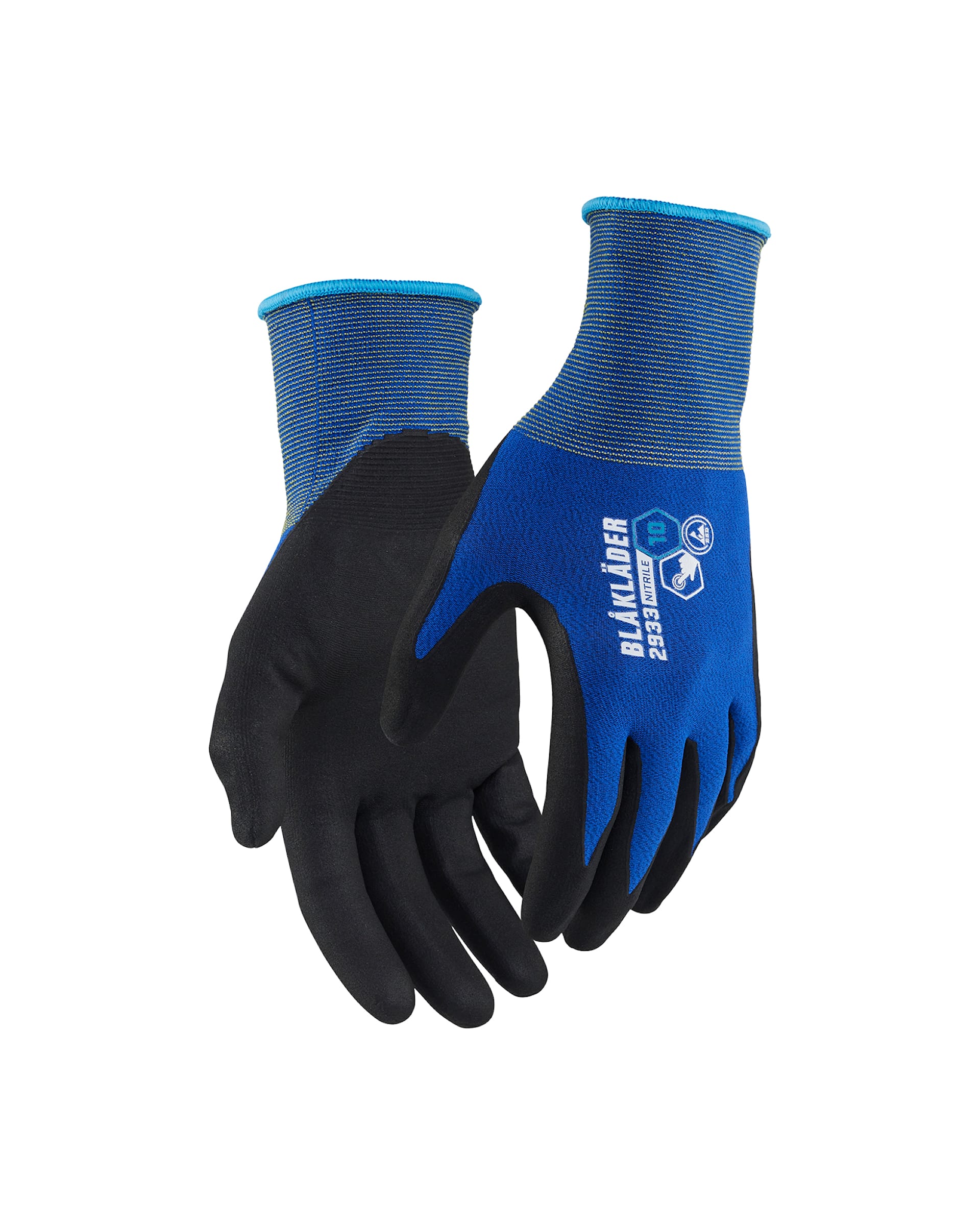 Werkhandschoenen nitril-gedipt Touch ESD - BLAKLADER WORKWEAR - BL2933