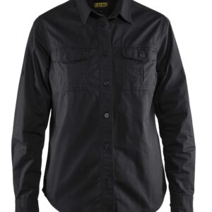 Dames Overhemd Twill - BLAKLADER WORKWEAR - BL3208