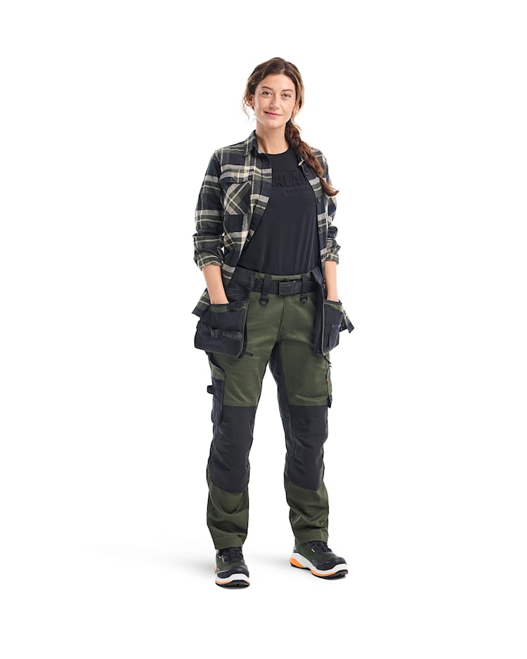 Dames Overhemd Flanel - BLAKLADER WORKWEAR - BL3218