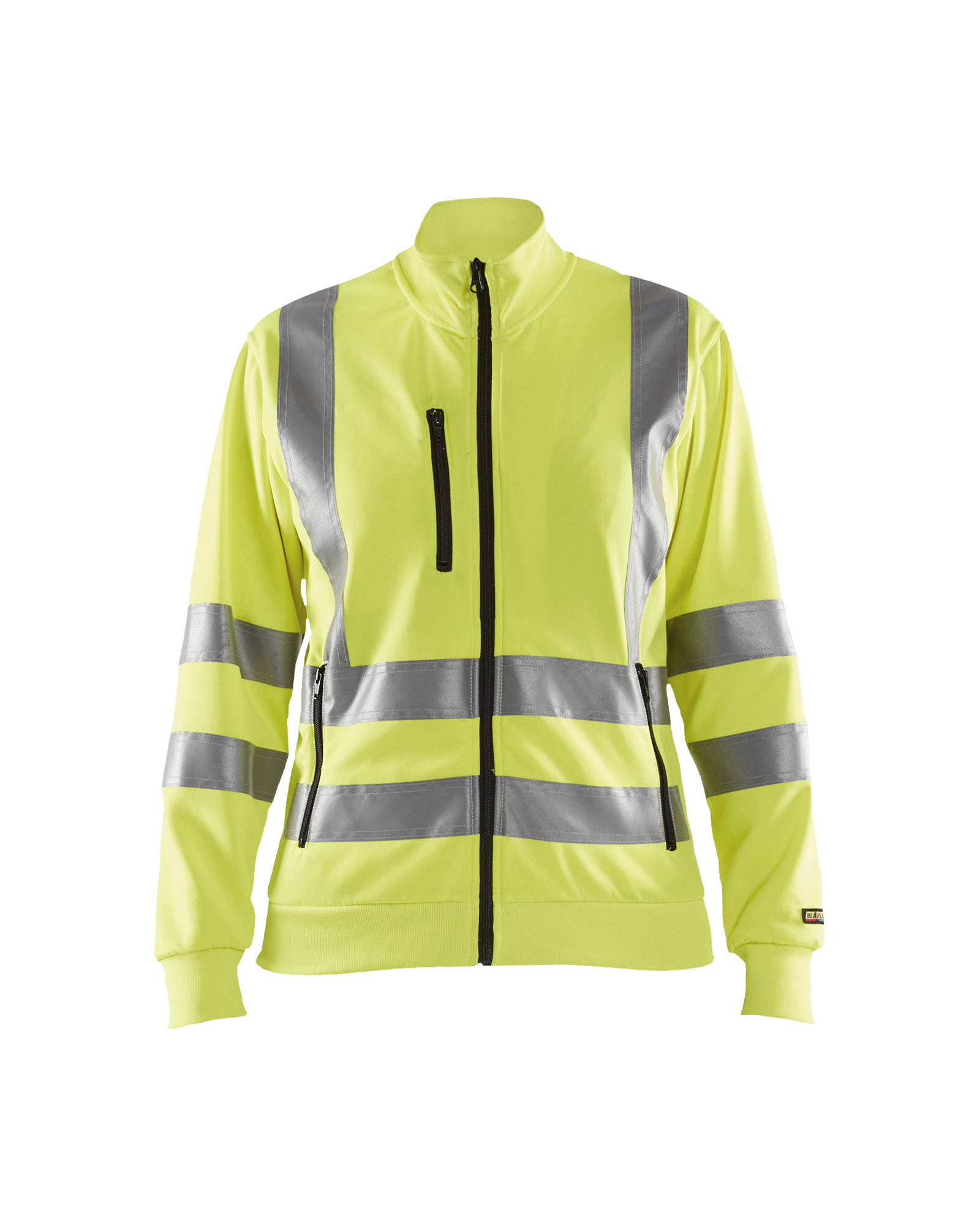 Dames Sweatshirt met rits High Vis - BLAKLADER WORKWEAR - BL3308