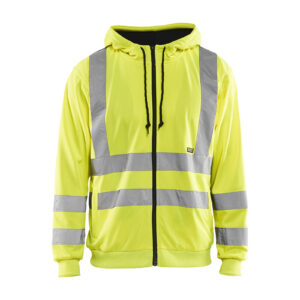 Hooded Sweatshirt met rits High Vis - BLAKLADER WORKWEAR - BL3346