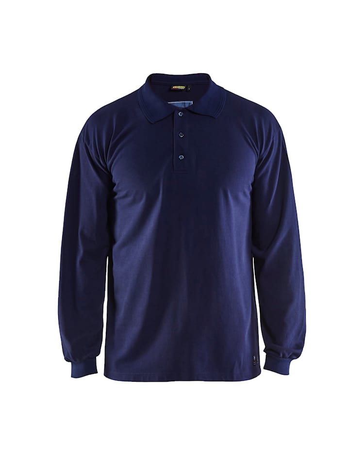 Vlamvertragende Polo Piqué lange mouwen - BLAKLADER WORKWEAR - BL3374