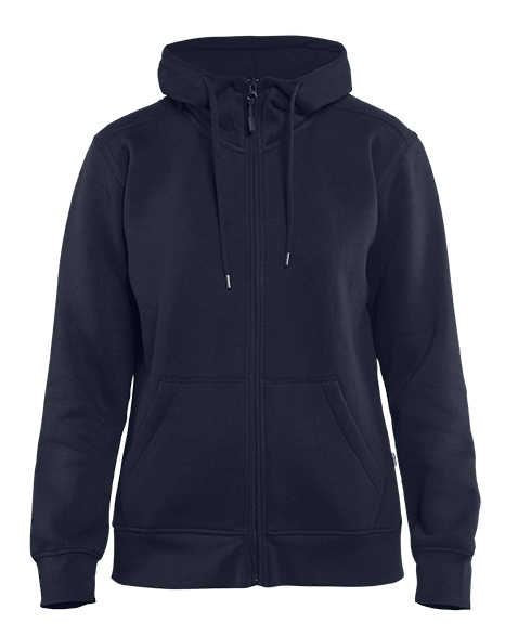 Dames hooded sweatshirt met rits - BLAKLADER WORKWEAR - BL3395