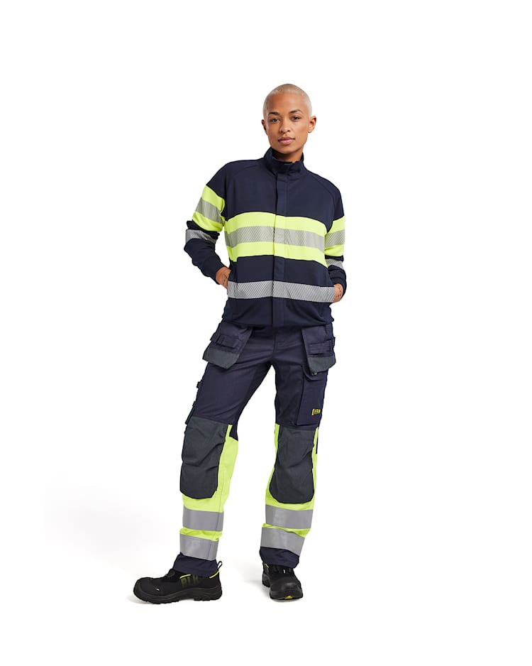 Dames Multinorm Sweatshirt met rits - BLAKLADER WORKWEAR - BL3472
