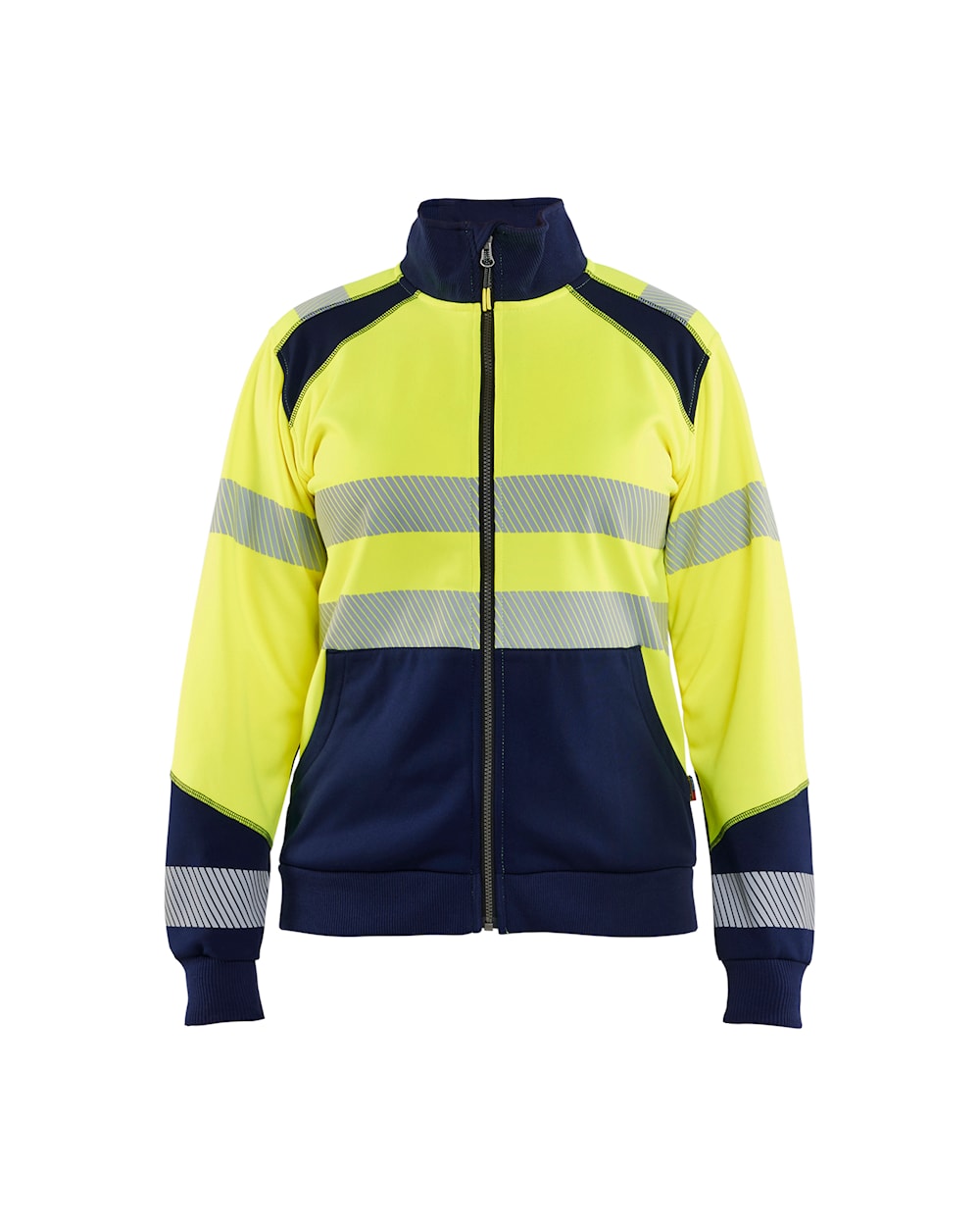 Dames sweatshirt met rits High Vis - BLAKLADER WORKWEAR - BL3508