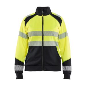 Dames sweatshirt met rits High Vis - BLAKLADER WORKWEAR - BL3508