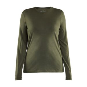 Dames T-shirt met lange mouwen merinowol - BLAKLADER WORKWEAR - BL3539