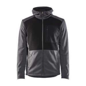 Hooded sweatshirt met rits - BLAKLADER WORKWEAR - BL3540