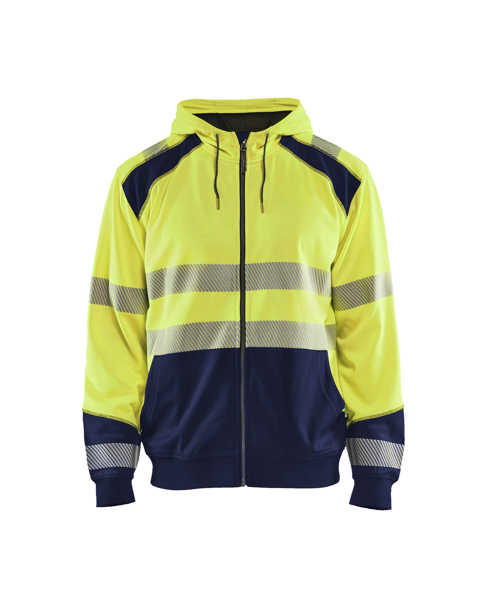 Hooded sweatshirt met rits High Vis - BLAKLADER WORKWEAR - BL3546