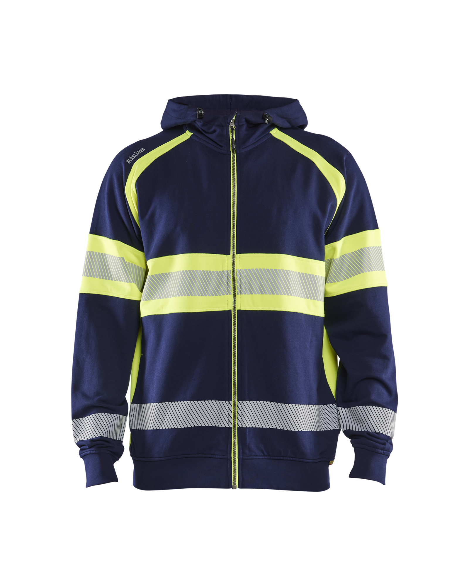 Hooded sweatshirt met rits High Vis - BLAKLADER WORKWEAR - BL3552