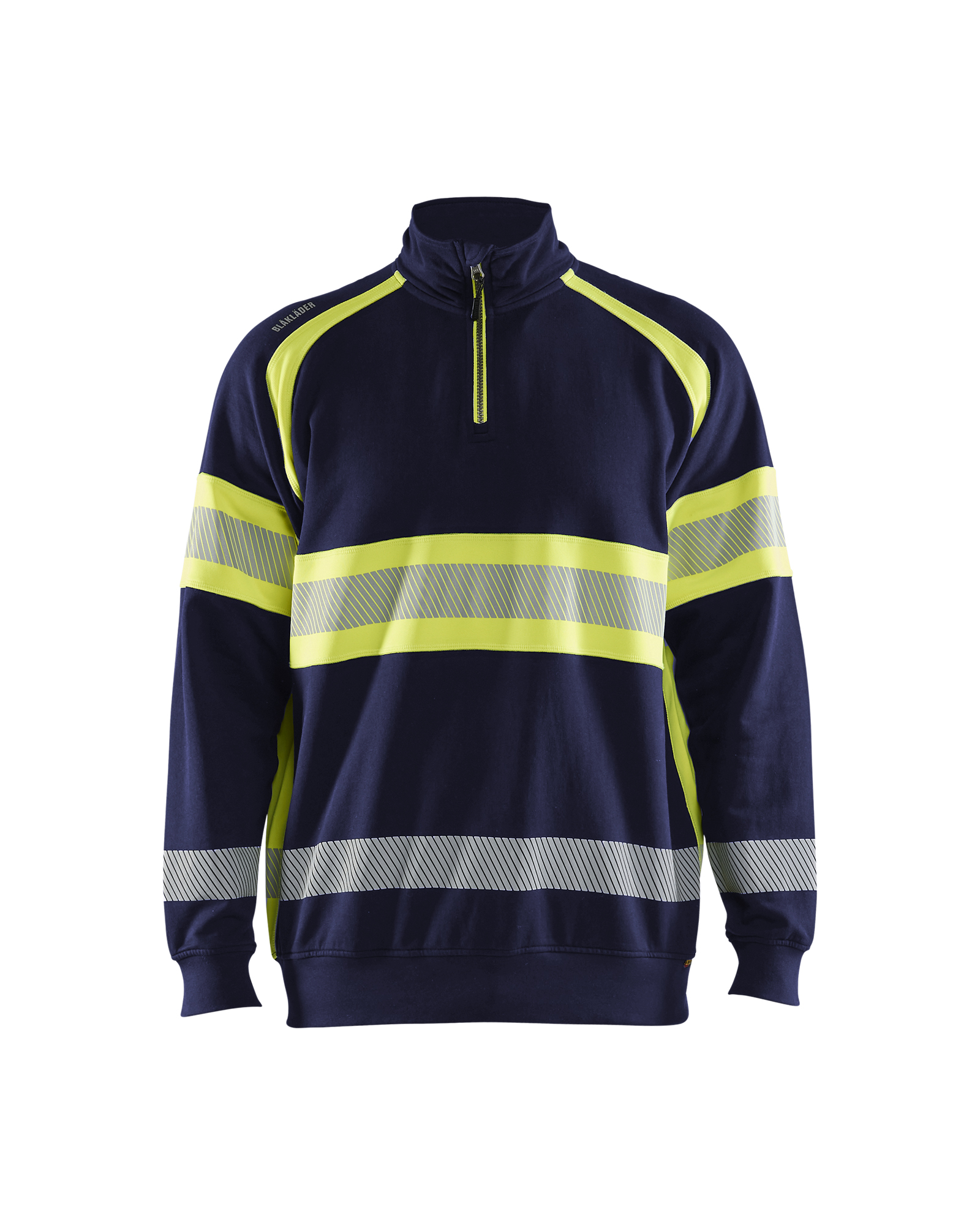 Sweatshirt met halve rits High Vis - BLAKLADER WORKWEAR - BL3553