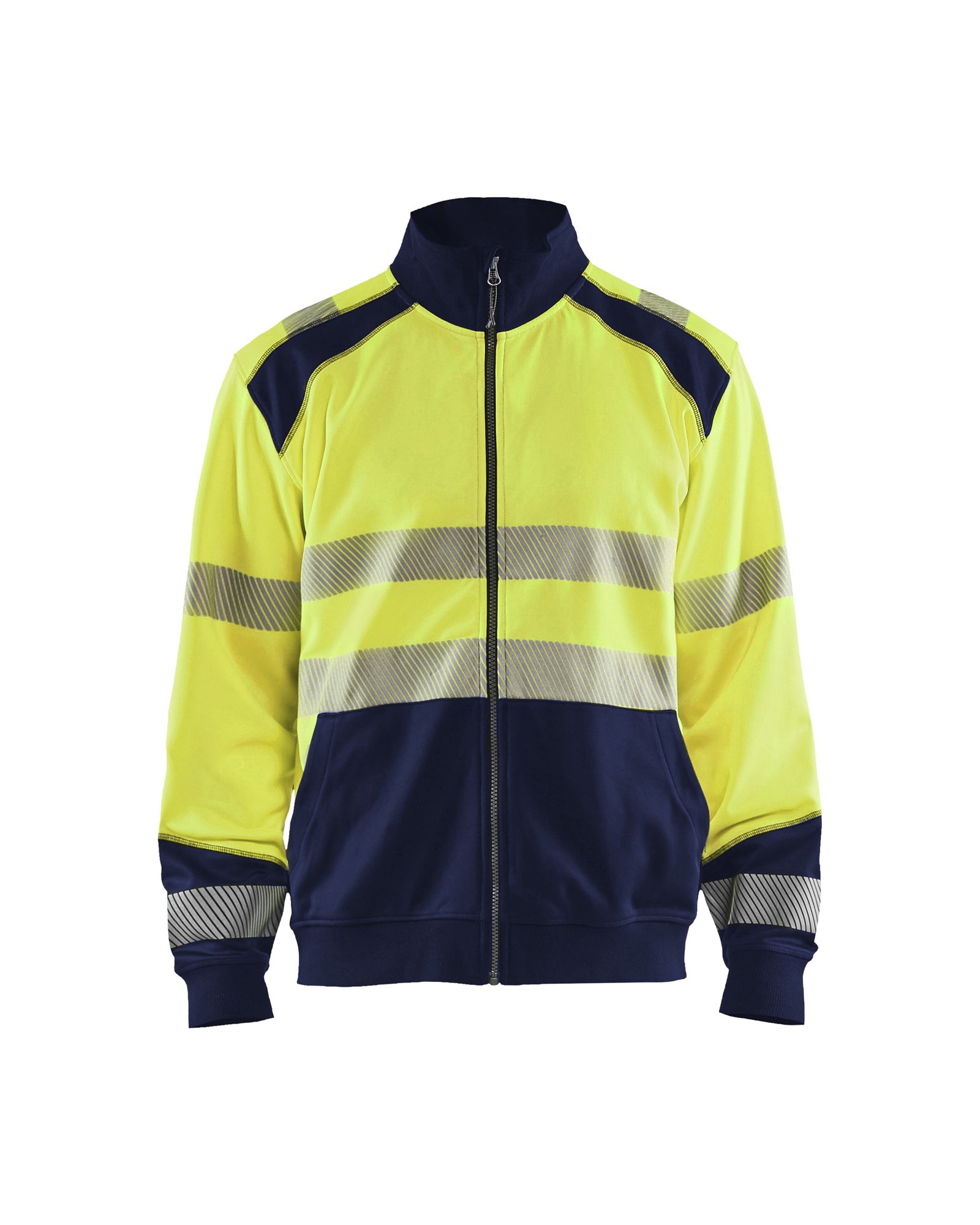 Sweatshirt met rits High Vis - BLAKLADER WORKWEAR - BL3558