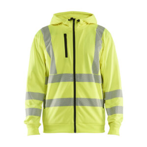 Hooded sweatshirt met rits High Vis - BLAKLADER WORKWEAR - BL3565