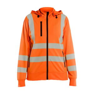 Dames Sweatshirt met afneembare capuchon High Vis - BLAKLADER WORKWEAR - BL3574