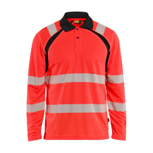 UV-Poloshirt lange mouwen High Vis - BLAKLADER WORKWEAR - BL3598