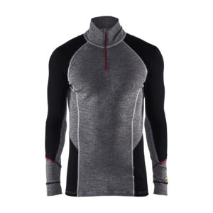 Onderhemd met halve rits merinowol XWARM - BLAKLADER WORKWEAR - BL4699