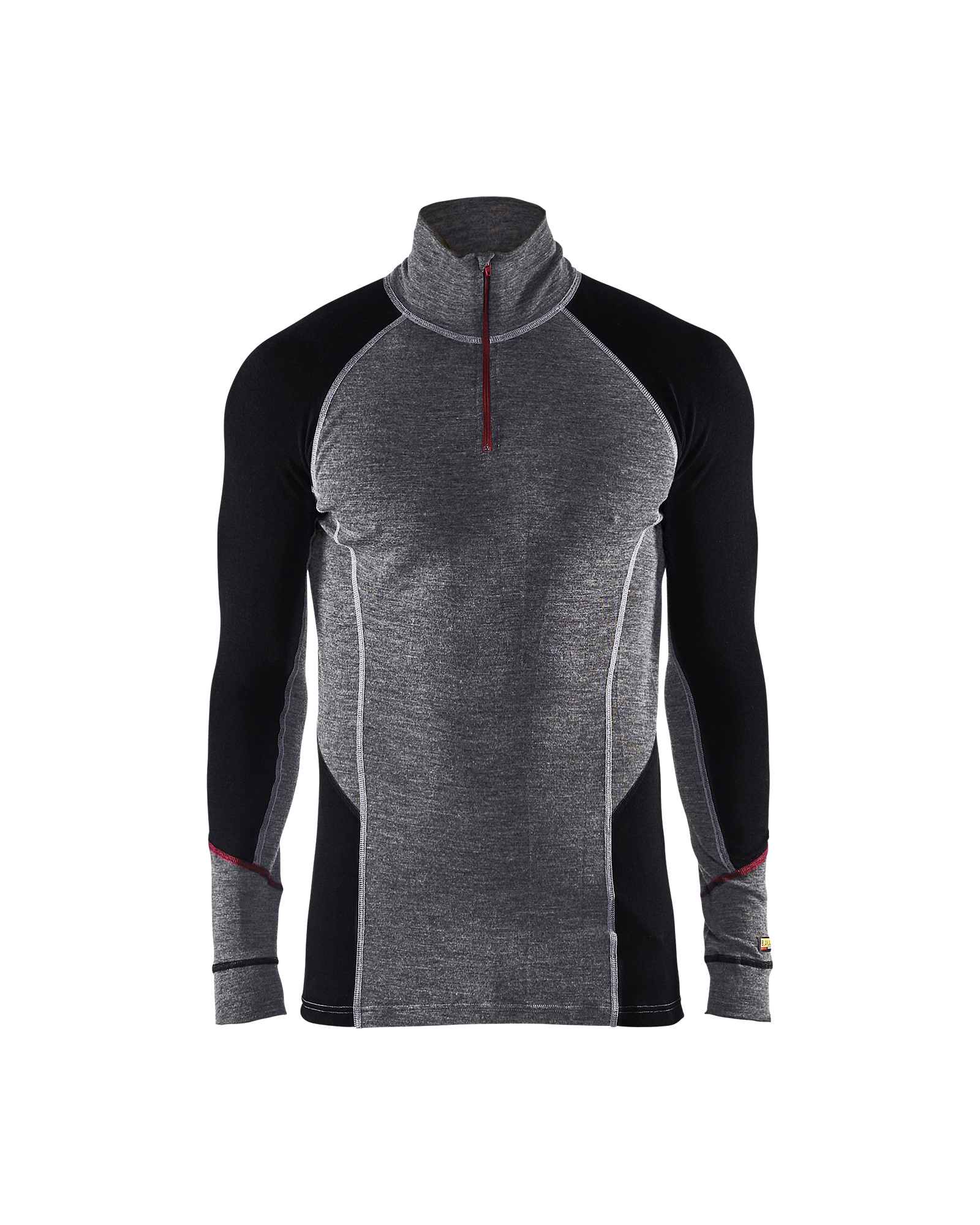 Onderhemd met halve rits merinowol XWARM - BLAKLADER WORKWEAR - BL4699