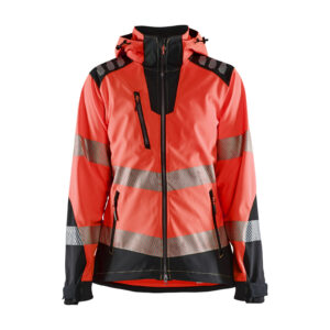 Dames softshell jack High Vis - BLAKLADER WORKWEAR - BL4791