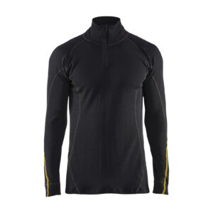 Vlamvertragend Onderhemd met halve rits - BLAKLADER WORKWEAR - BL4796