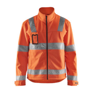 softshell Jack High Vis - BLAKLADER WORKWEAR - BL4838
